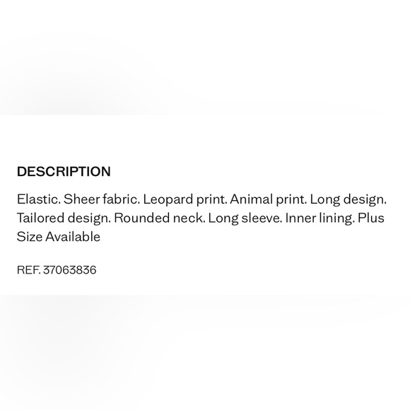 Mango Black and Brown Bodycon Dress Mock Neck Long Sleeve Size 12 - Picture 9 of 9